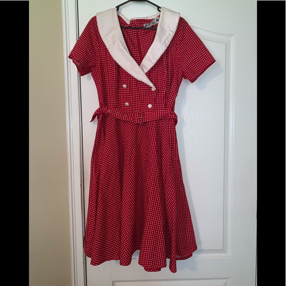 Hell Bunny Claudia 50’s pin up style dress